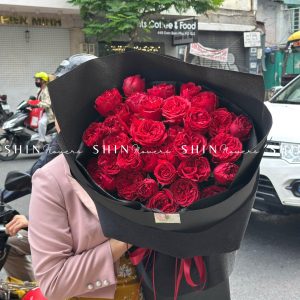 Bó Hoa Hồng Ohara Đỏ S369