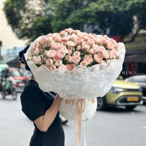 Bó Hoa Hồng Chùm Chiết Xạ S413