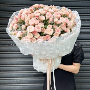 Bó Hoa Hồng Chùm Chiết Xạ S413