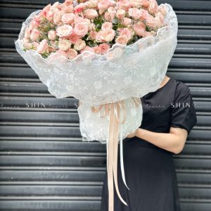 Bó Hoa Hồng Chùm Chiết Xạ S413