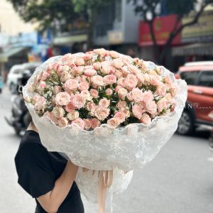 Bó Hoa Hồng Chùm Chiết Xạ S413