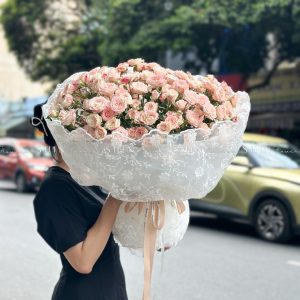 Bó Hoa Hồng Chùm Chiết Xạ S413