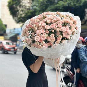 Bó Hoa Hồng Chùm Chiết Xạ S413