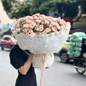 Bó Hoa Hồng Chùm Chiết Xạ S413