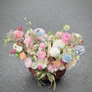 Giỏ hoa Hồng Ngọt Ngào H104