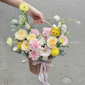 Giỏ hoa Nắng Vàng H103