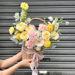 Giỏ hoa Nắng Vàng H103