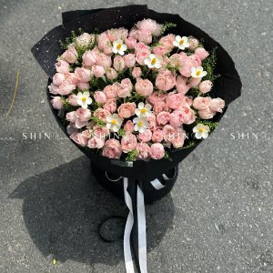 Bó Hoa Hồng Chùm Chiết Ngọc Côn Minh S417