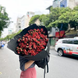 Bó Hoa Hồng Chùm Chocolate Size M S425