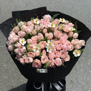 Bó Hoa Hồng Chùm Chiết Ngọc Côn Minh S417