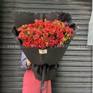 Bó Hoa Hồng Chùm Chocolate Size M S425