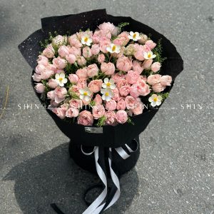 Bó Hoa Hồng Chùm Chiết Ngọc Côn Minh S417