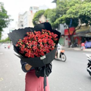 Bó Hoa Hồng Chùm Chocolate Size M S425