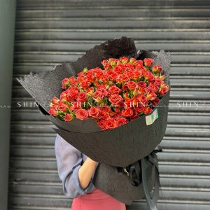 Bó Hoa Hồng Chùm Chocolate Size M S425