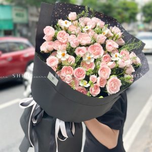 Bó Hoa Hồng Chùm Mela Côn Minh Size M S422