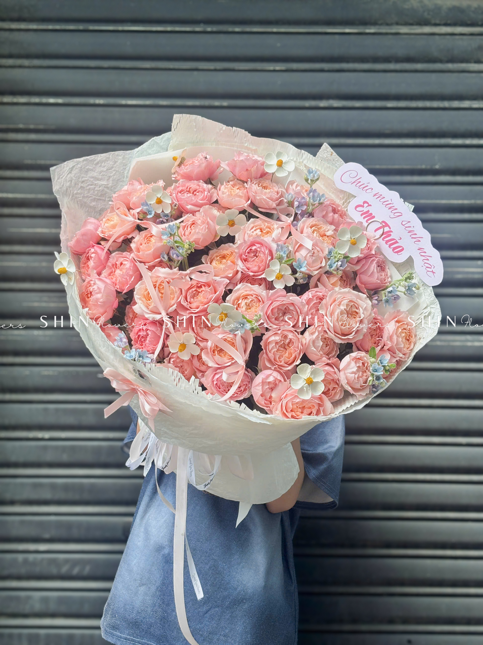 Bó Hoa Hồng Chùm Julieta Siêu Khổng Lồ S420