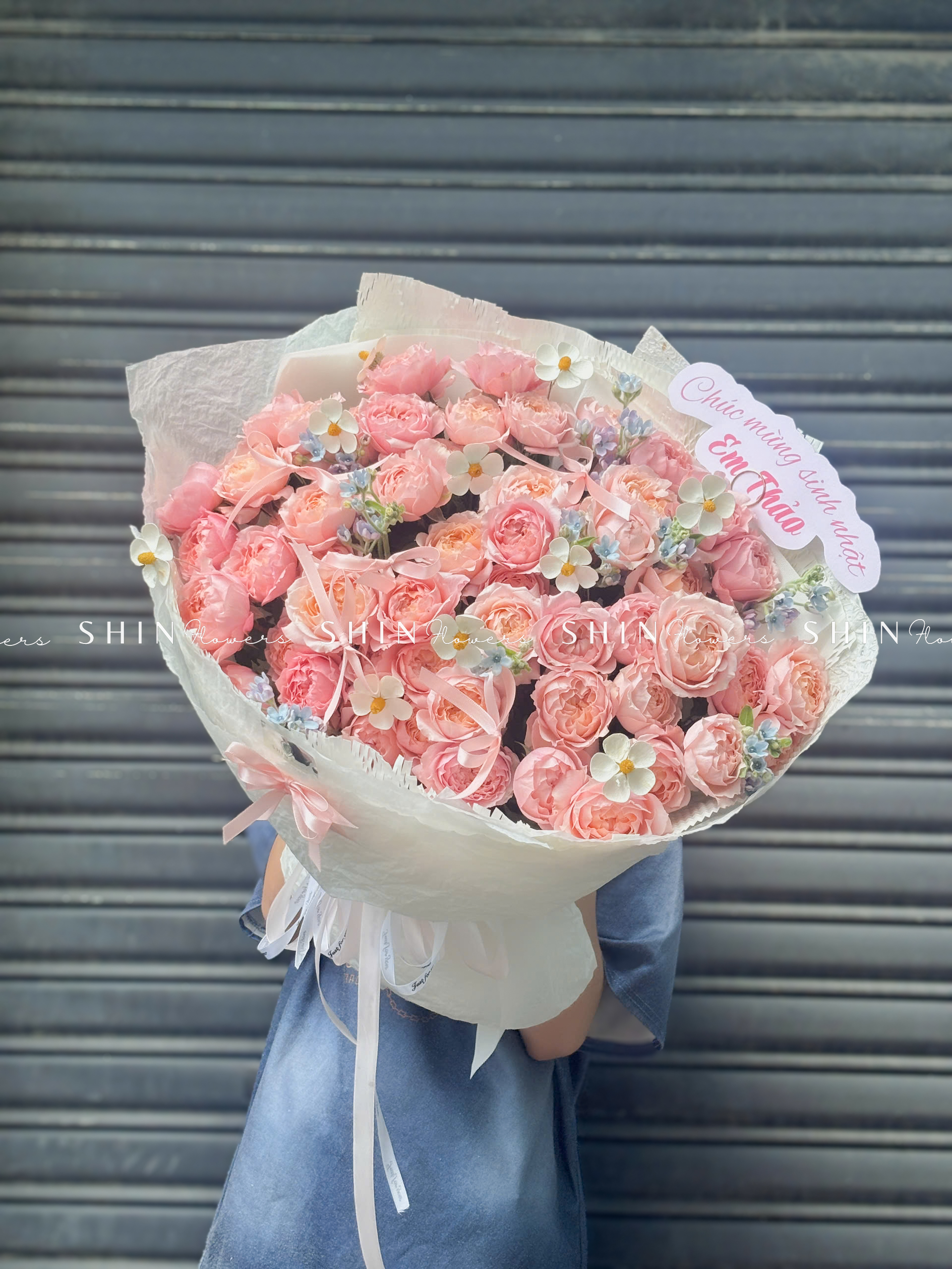 Bó Hoa Hồng Chùm Julieta Siêu Khổng Lồ S420