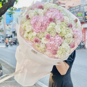 Hoa Bó Cẩm Tú Cầu Khổng Lồ S441