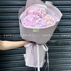 Hoa Bó 3 Cẩm Tú Cầu Hồng S446