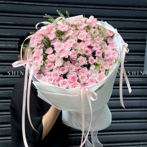 Bó Hoa Hồng Chùm Điền Mật S451