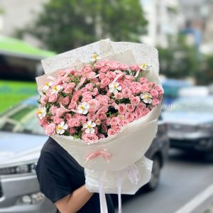 Bó Hoa Hồng Chùm Công Chúa Côn Minh S438