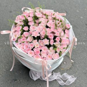 Bó Hoa Hồng Chùm Điền Mật S451