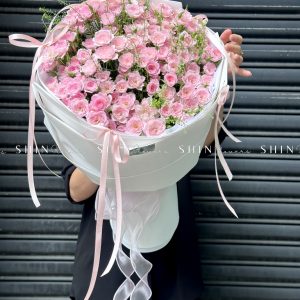 Bó Hoa Hồng Chùm Điền Mật S451