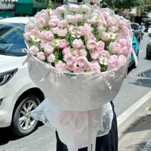 Bó Hoa Hồng Chùm Tiểu Tiên Nữ S471