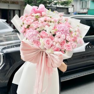 Bó Hoa Mix hồng ngọt ngào S469