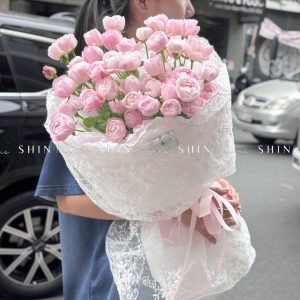 Bó Hoa Hồng Chùm Tiểu Tiên Nữ S468