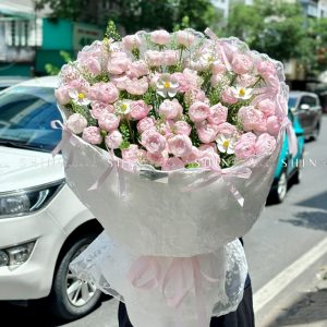 Bó Hoa Hồng Chùm Tiểu Tiên Nữ S471