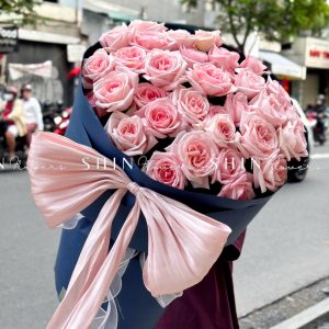 Bó Hoa 30 hồng Ohara Hồng S503