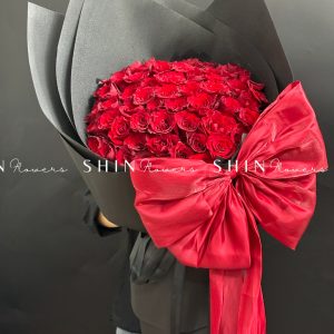 Bó hoa 50 hoa Hồng Đỏ S498