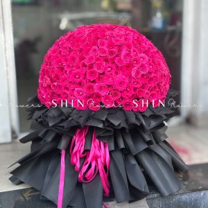 Bó 520 Hoa Hồng Pink floyd S513