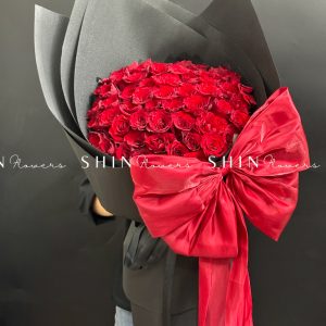 Bó hoa 50 hoa Hồng Đỏ S498