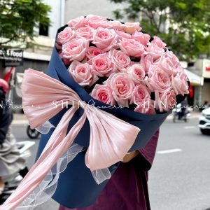 Bó Hoa 30 hồng Ohara Hồng S503