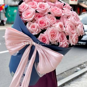 Bó Hoa 30 hồng Ohara Hồng S503