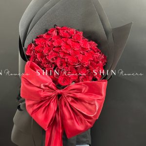 Bó hoa 50 hoa Hồng Đỏ S498