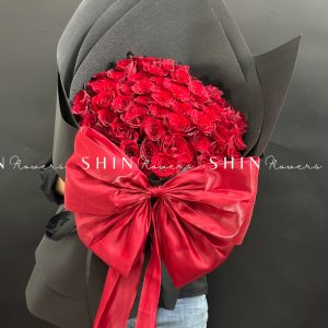 Bó hoa 50 hoa Hồng Đỏ S498