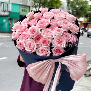 Bó Hoa 30 hồng Ohara Hồng S503