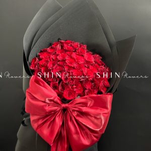 Bó hoa 50 hoa Hồng Đỏ S498