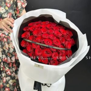 Bó hoa 40 hoa Hồng Đỏ S483