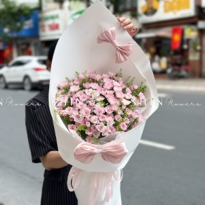 Bó Hoa Hồng Chùm Điền Mật S526