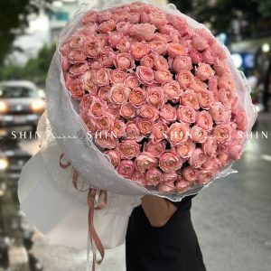 Bó hoa 180 hồng Julieta Siêu To S522