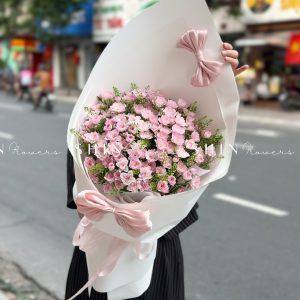 Bó Hoa Hồng Chùm Điền Mật S526