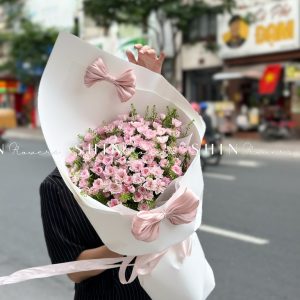 Bó Hoa Hồng Chùm Điền Mật S526