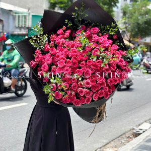 Bó Hoa Hồng Chùm Sophie S523