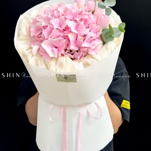Hoa Bó 1 Cẩm Tú Cầu Hồng S561