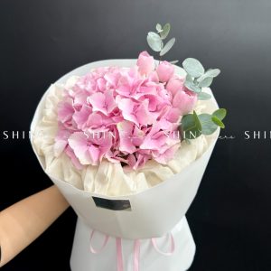 Hoa Bó 1 Cẩm Tú Cầu Hồng S561