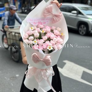 Bó Hoa Hồng Tiểu Tiên Nữ S557